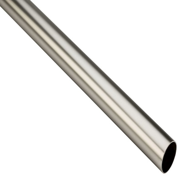 National Hardware 72 in. L X 1.32 in. D Satin Nickel Steel Heavy Duty Closet Rod S822-097 - main